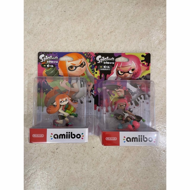 【専用】 スプラトゥーン amiibo アミーボ ガール ネオンピンク セット