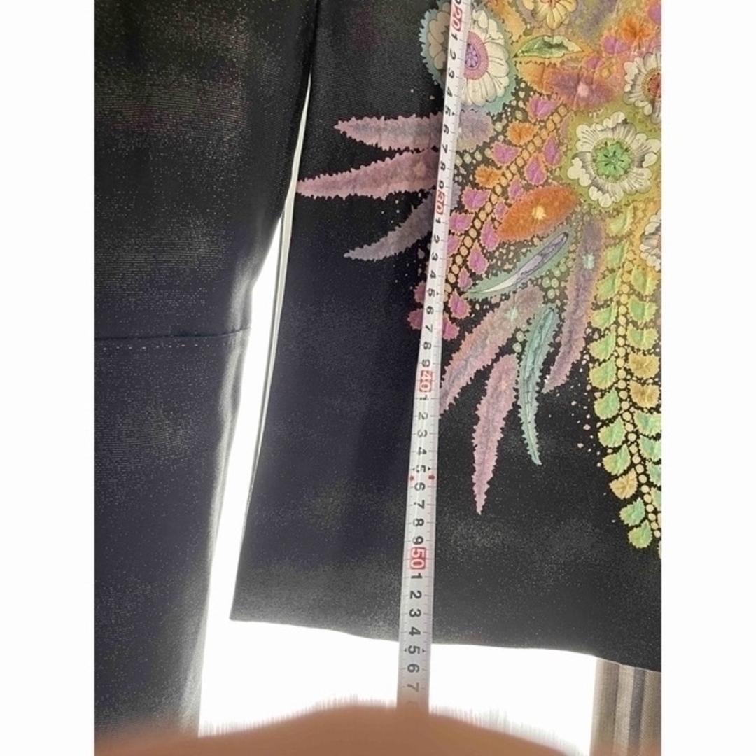 美品 貴重なトール丈 高級帯とお着物セット 高級訪問着 絞り 辻ヶ花