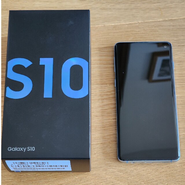 Galaxy s10 美品 SIMフリー SM-G973C プリズムブルー 早い者勝ち 13622