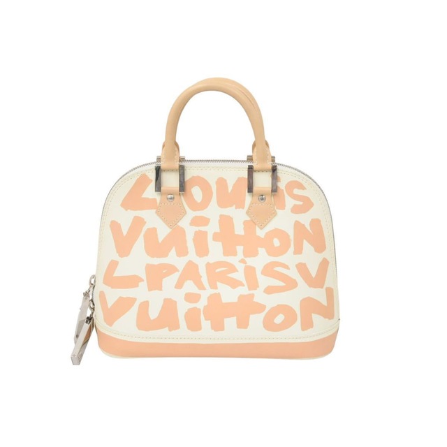 ルイヴィトン LOUIS VUITTON アルマMM M92179 モノグラムグラフィティ カバン ハンドバッグ モノグラムグラフィティキャンバス ホワイト/ブラック