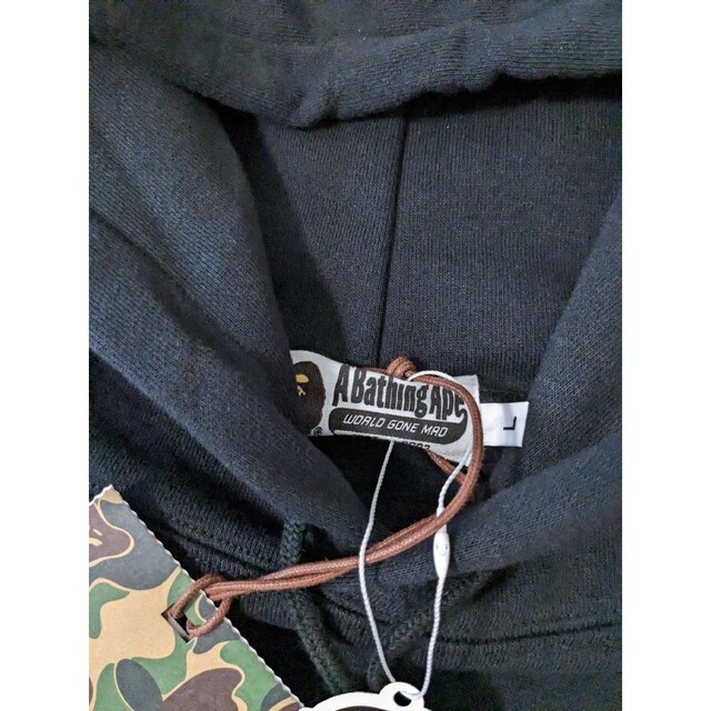 春色3カラー✧ 未使用 a bathing ape 猿の惑星 コラボ パーカー