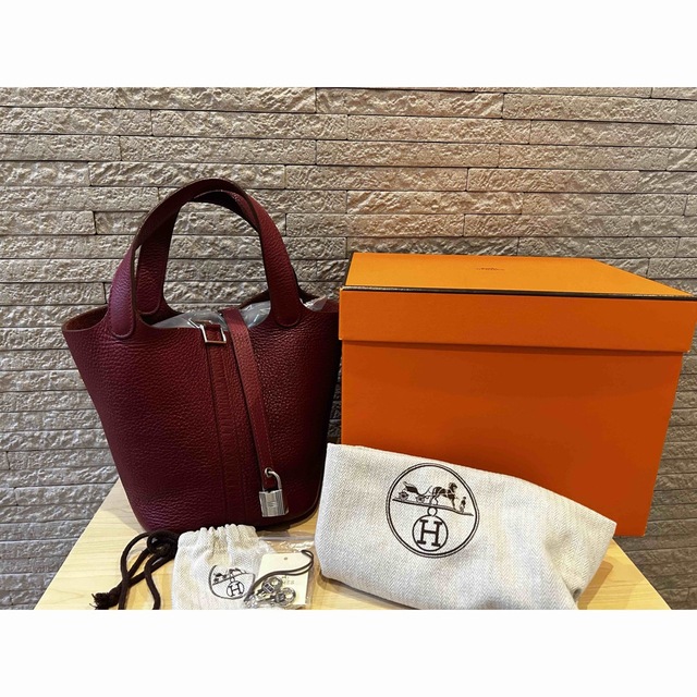 お値下げ 美品 エルメス ピコタンロック pm18 ルビー 115500円