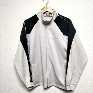 NIKE　ナイキ　00s トラックトップ　ブラック　ベージュ　ツートン　ＸＬ(ジャージ)