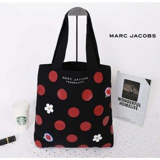 マークジェイコブス(MARC JACOBS)の【新品】マークジェイコブス フレグランス トートバッグ ブラック 黒 ノベルティ(トートバッグ)