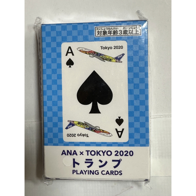 ANA  TOKYO 2020 トランプ PLAYING CARDS 非売品 エンタメ/ホビーのテーブルゲーム/ホビー(トランプ/UNO)の商品写真