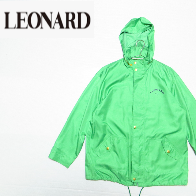 ジャケット/アウター美品 LEONARD レオナールスポーツ ナイロンジャケット 大きいサイズ