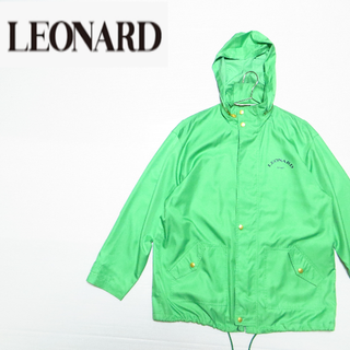 レオナール(LEONARD)の美品 LEONARD レオナールスポーツ ナイロンジャケット 大きいサイズ(ナイロンジャケット)