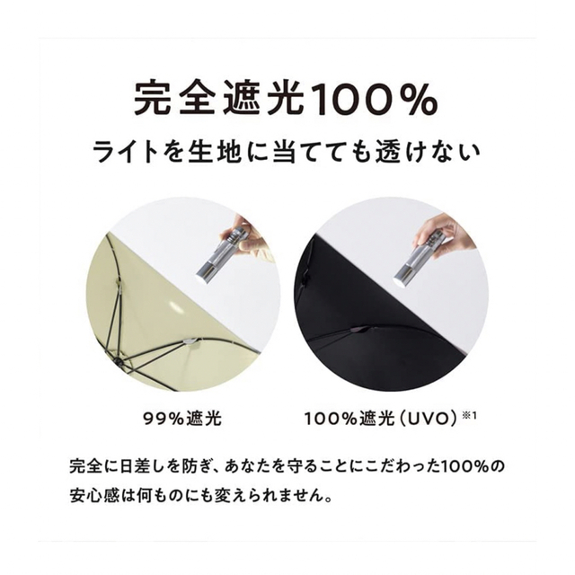Wpc.(ダブルピーシー)のUVO（ウーボ）2段折 ミニ 完全遮光100% 2WAY仕様 パープル レディースのファッション小物(傘)の商品写真