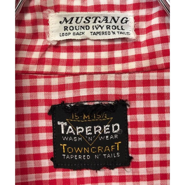 TOWNCRAFT(タウンクラフト)の60's USA製 TOWNCRAFT VINTAGE SHIRT タウン メンズのトップス(シャツ)の商品写真