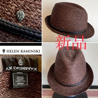 ヘレンカミンスキー(HELEN KAMINSKI)のHELEN KAMINSKI メンズ　中折れ帽　フェドーラハット　新品(その他)