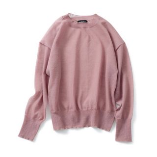 ユナイテッドアローズグリーンレーベルリラクシング(UNITED ARROWS green label relaxing)のユナイテッドアローズ　グリーンレーベル　シアーニット　ピンク(カットソー(長袖/七分))