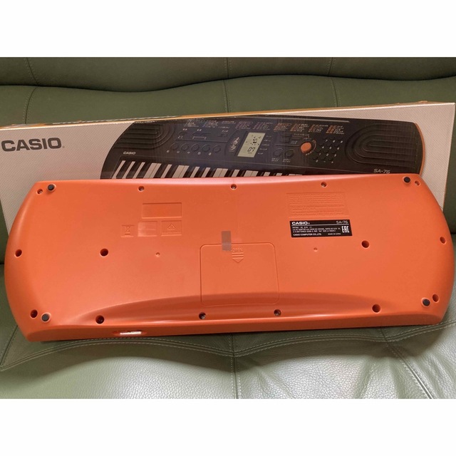 CASIO(カシオ)のCASIO MINI KEYBOARD SA-76 ミニキーボード　カシオ 楽器の鍵盤楽器(キーボード/シンセサイザー)の商品写真