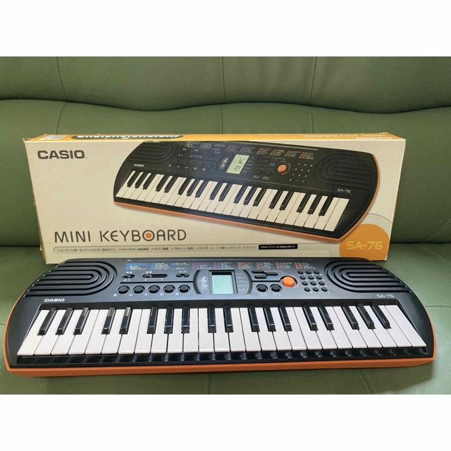 CASIO(カシオ)のCASIO MINI KEYBOARD SA-76 ミニキーボード　カシオ 楽器の鍵盤楽器(キーボード/シンセサイザー)の商品写真