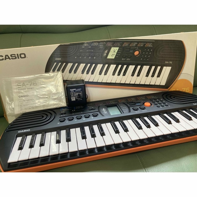 CASIO(カシオ)のCASIO MINI KEYBOARD SA-76 ミニキーボード　カシオ 楽器の鍵盤楽器(キーボード/シンセサイザー)の商品写真