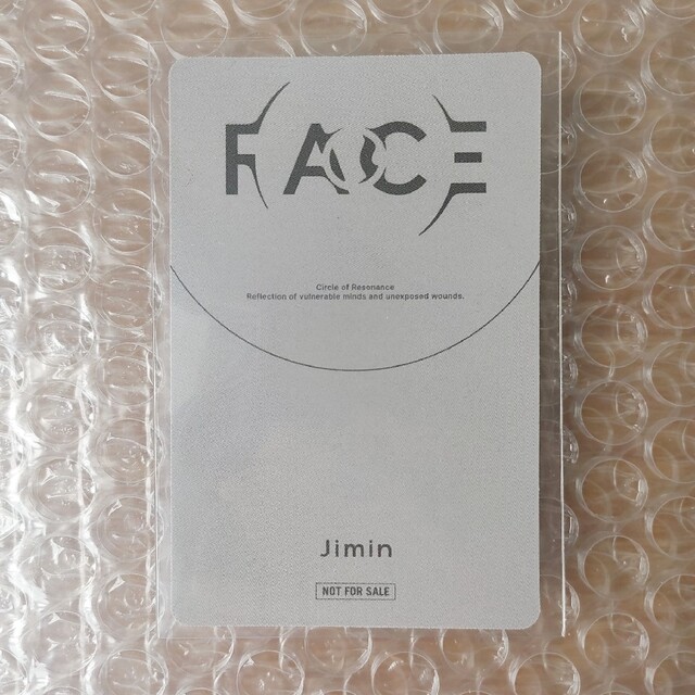 BTS FACE JPFC  JIMINジミン ラキドロ ラッキードロー トレカ