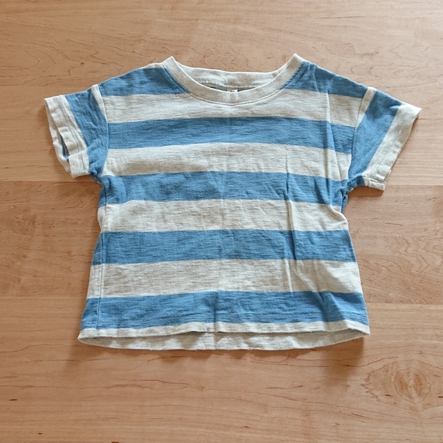 MUJI (無印良品)(ムジルシリョウヒン)の無印良品 半袖Tシャツ 80 キッズ/ベビー/マタニティのベビー服(~85cm)(Ｔシャツ)の商品写真