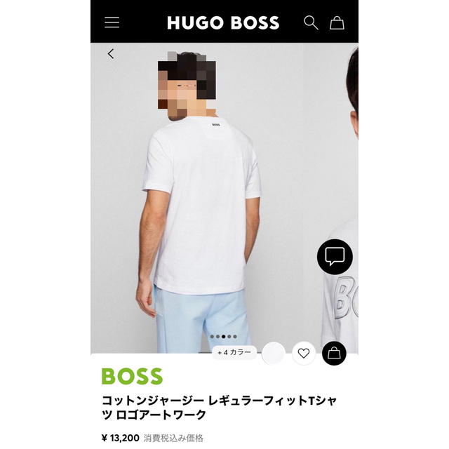 BOSS 新品Tシャツ　Mサイズ