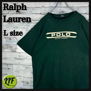 ラルフローレン(Ralph Lauren)の【希少‼︎】ラルフローレン ロゴプリント 半袖 Tシャツ グリーン(Tシャツ/カットソー(半袖/袖なし))