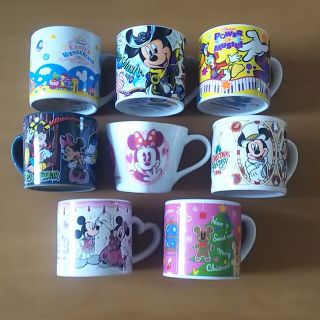 ディズニー(Disney)のディズニー ディズニーランド スーベニア マグカップ コップ ８個セット(その他)