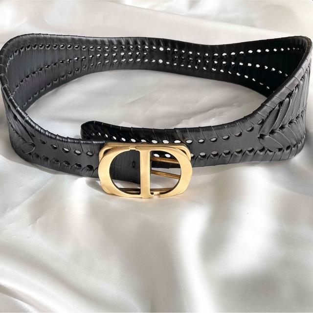 Christian Dior モンテーニュ CDバックル ベルト 【お買得!】 www
