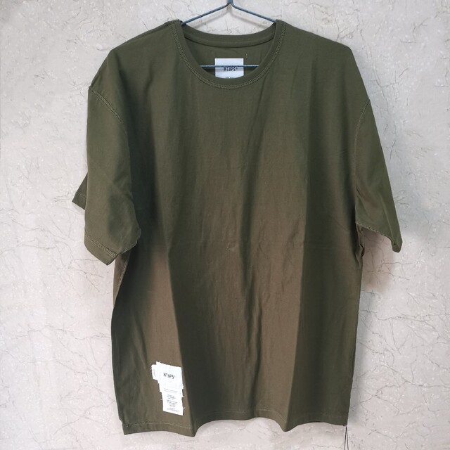 正規店購入‼ 22SS WTAPS CROSS SS COTTON オリーブ S 01 Tシャツ ...