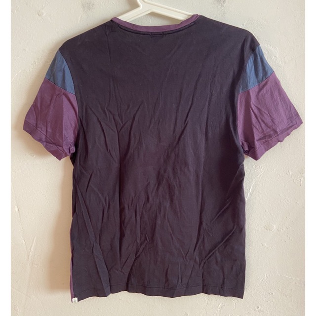 Paul Smith(ポールスミス)のPAUL SMITH ポール スミス デザイン半袖 VネックTシャツ パープルM メンズのトップス(Tシャツ/カットソー(半袖/袖なし))の商品写真