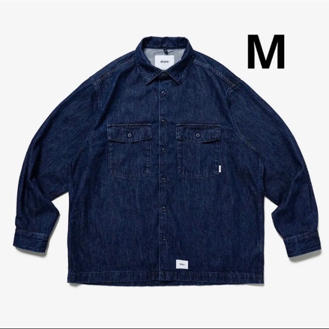 WTAPS CBW / LS / COTTON. DENIM INDIGO M