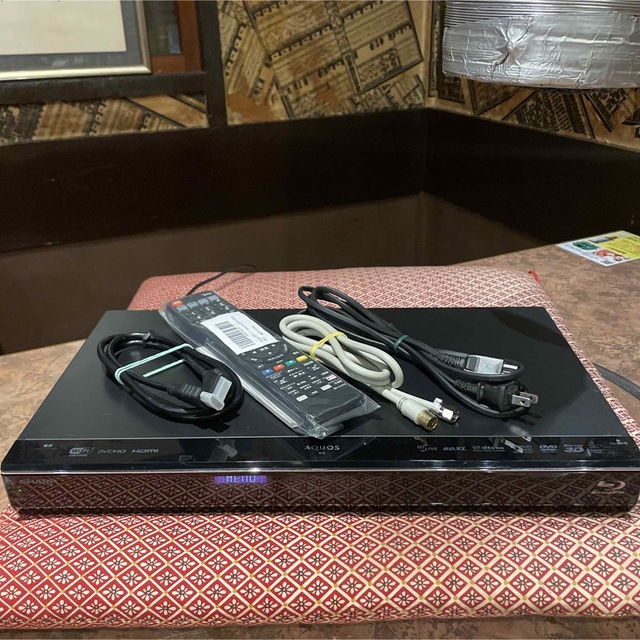 SHARP BD-T510 3番組T録画 500GB 新品BDリモ等付フル装備! 最終値下げ