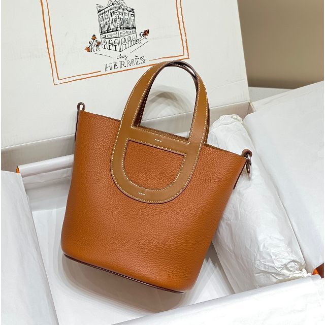 エルメス　HERMES インザループ18 オレンジ