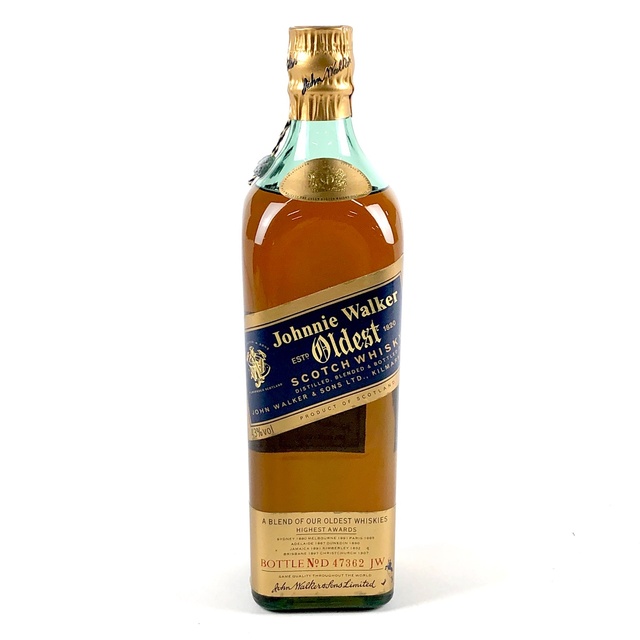 ジョニーウォーカー ブルーラベル オールデスト 750ml 全ての 16830円