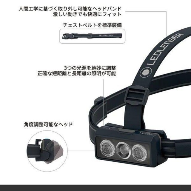 LEDLENSER(レッドレンザー)のレッドレンザー REDLENSER NEO9R スポーツ/アウトドアのランニング(その他)の商品写真