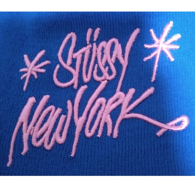 STUSSY(ステューシー)の☆STUSSYNuwYORK✨ニットキャップ レディースの帽子(ニット帽/ビーニー)の商品写真