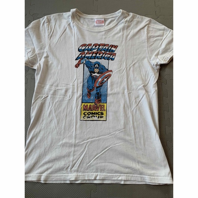 EDWIN(エドウィン)のキャプテンアメリカ　MARVEL EDWIN マーベル　エドウィン　Tシャツ L メンズのトップス(Tシャツ/カットソー(半袖/袖なし))の商品写真