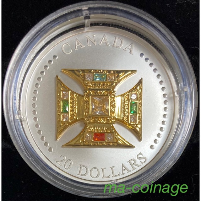 聖エドワード王冠 １オンス銀貨 2023年カナダ発行 【おしゃれ】 www ...