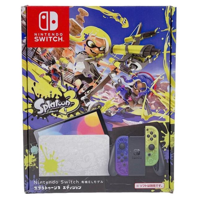 新品ですＳ品Nintendo Switch 有機EL スプラトゥーン3 エディション 本体