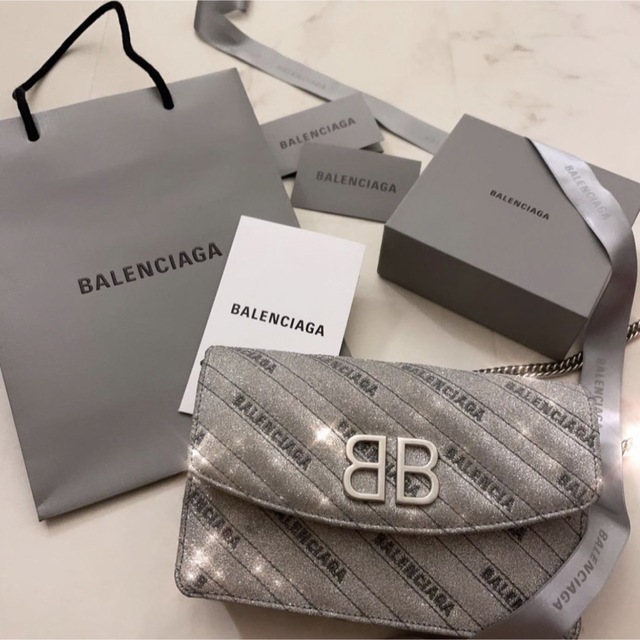 ショルダーバッグBALENCIAGA バレンシアガ バッグ キラキラ