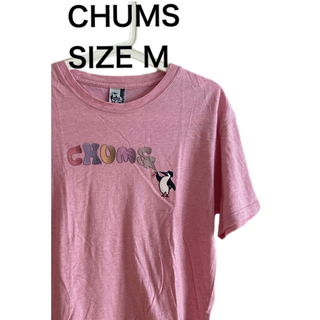 チャムス(CHUMS)のCHUMS チャムス Tシャツ ピンク サイズM(Tシャツ/カットソー(半袖/袖なし))