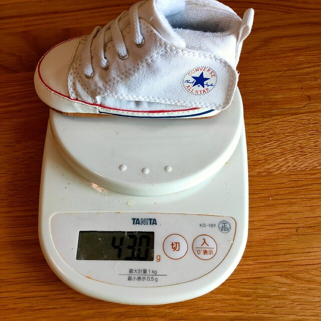 CONVERSE(コンバース)のコンバースファーストスター 12cm ベビー キッズ/ベビー/マタニティのベビー靴/シューズ(~14cm)(スニーカー)の商品写真