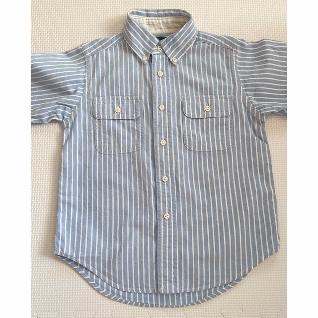 POLO RALPH LAUREN(ポロラルフローレン)のポロラルフローレン　長袖シャツ　110cm キッズ/ベビー/マタニティのキッズ服男の子用(90cm~)(Tシャツ/カットソー)の商品写真