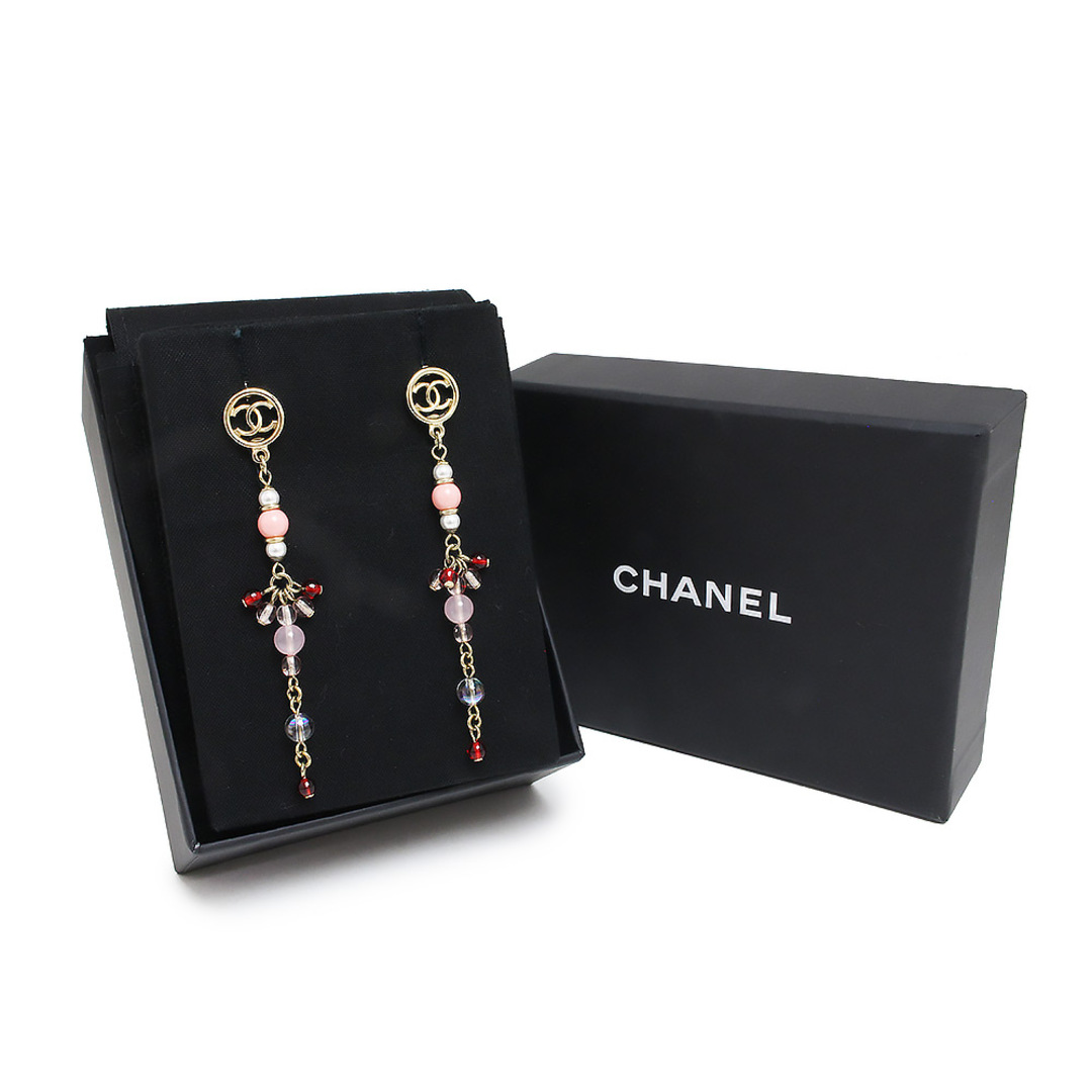 明日ですねCHANEL パールピアス　ゴールド　箱付き