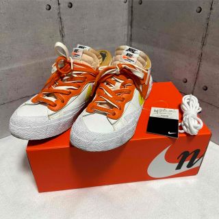 ナイキ(NIKE)の【25.5cm 】SACAI×NIKE BLAZER"MAGMA ORANGE"(スニーカー)