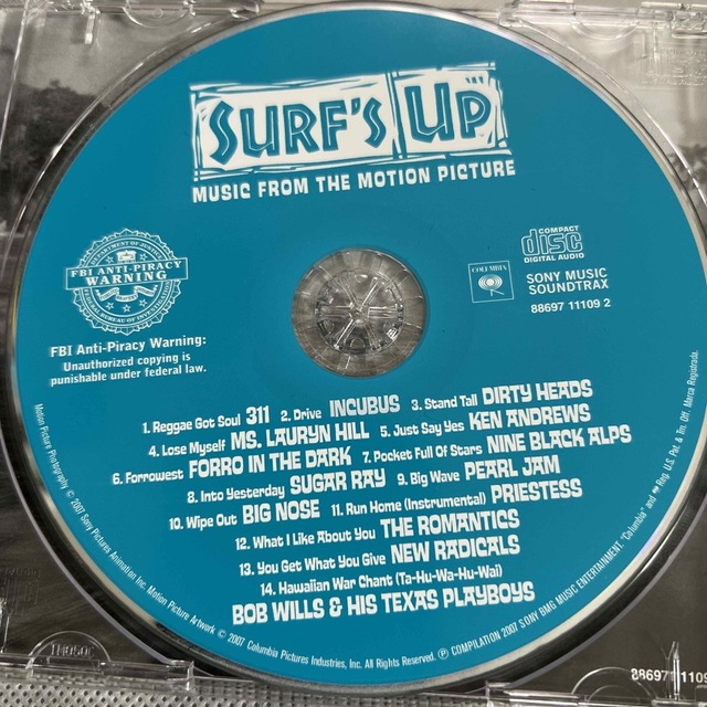 【中古】Surf's Up/サーフズ・アップ-US盤 サントラ CD エンタメ/ホビーのCD(アニメ)の商品写真