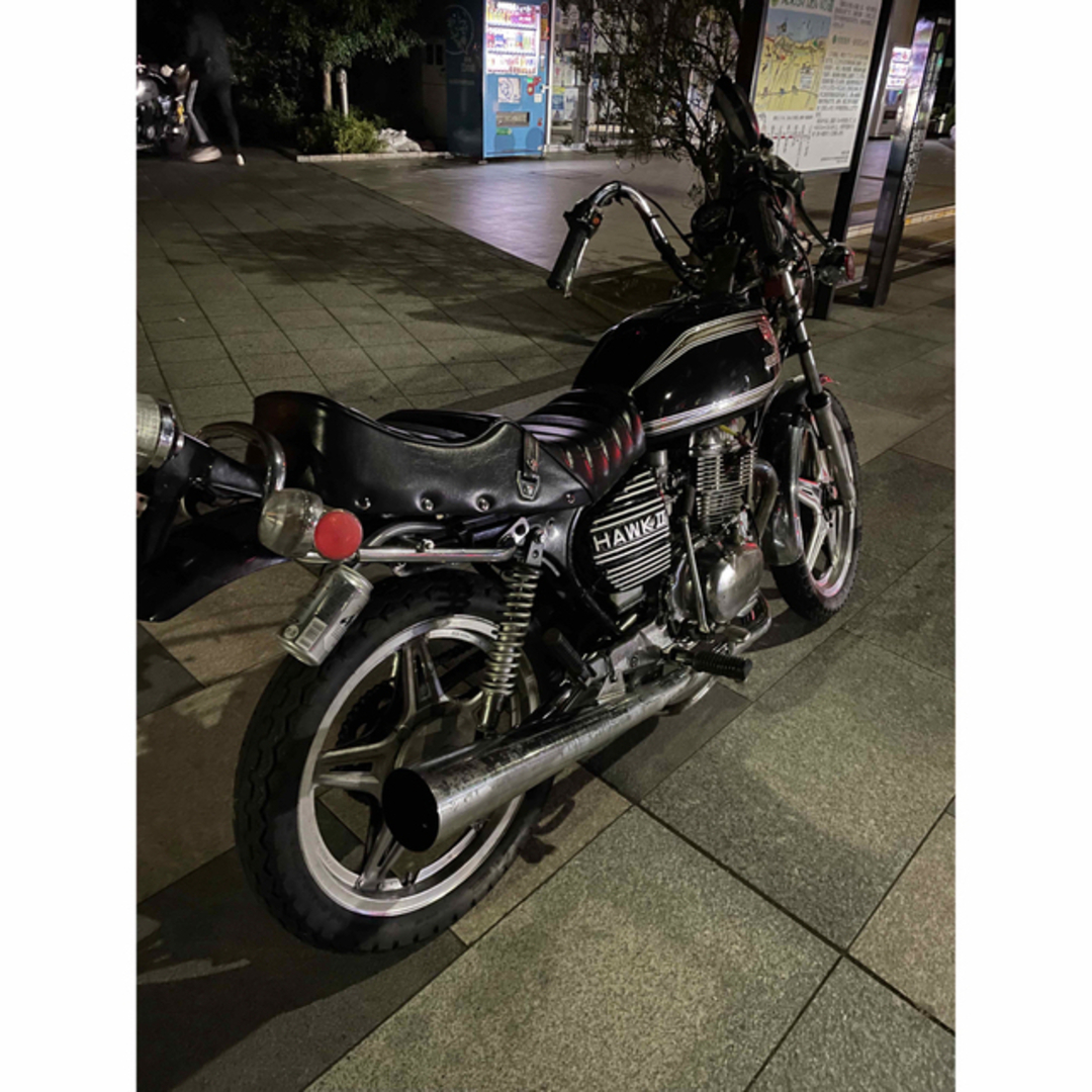 cb400t ホークII バブ