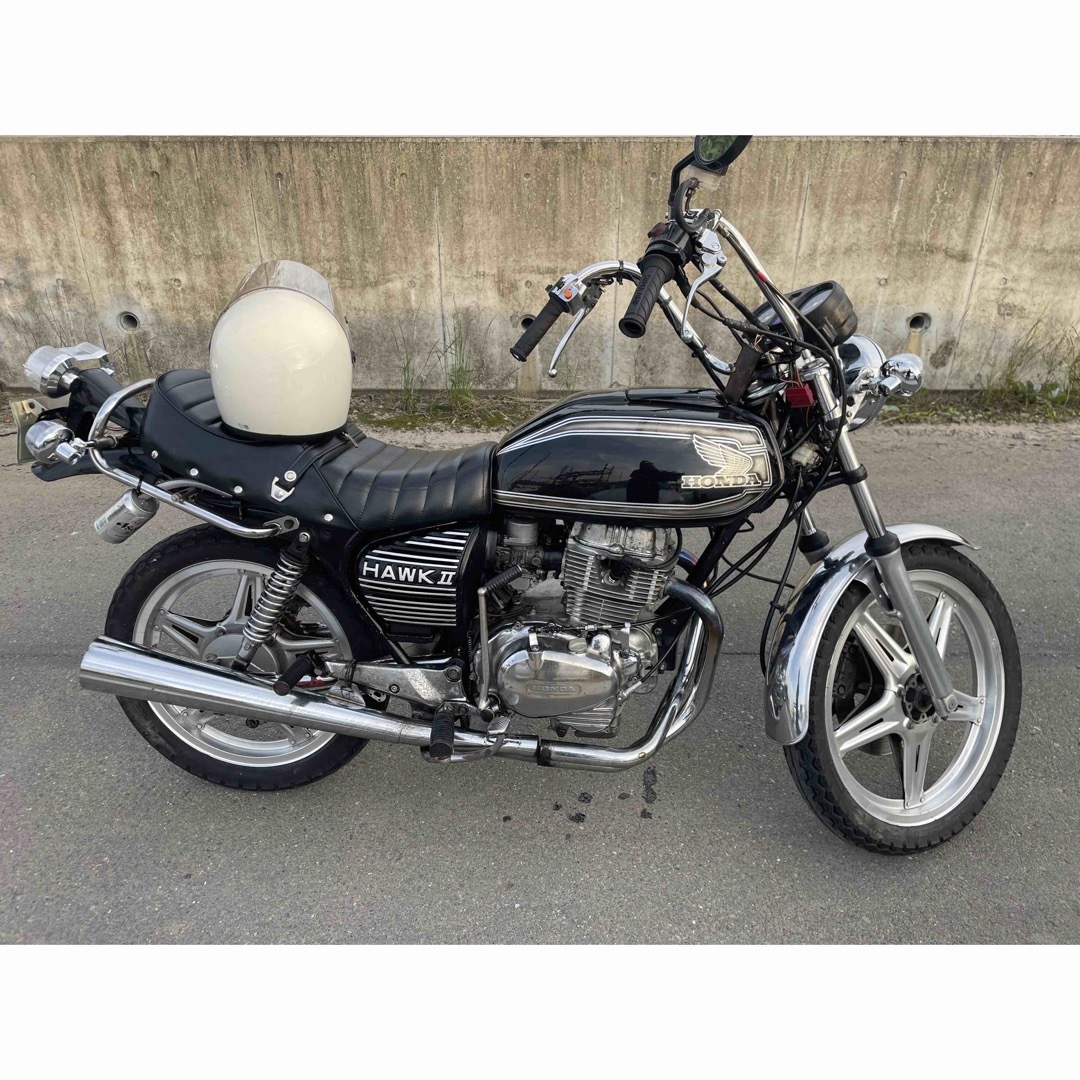 cb400t ホークII バブ