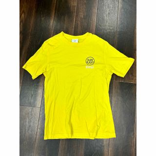 エイチアンドエム(H&M)のメンズ　Tシャツ　半袖　黄色【100円OFF】　　H&M(Tシャツ/カットソー(半袖/袖なし))