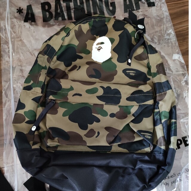 A BATHING APE　エイプ　迷彩カモバックパック