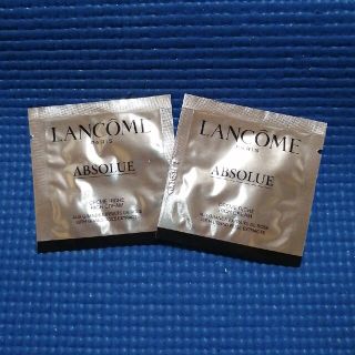 ランコム(LANCOME)のランコム アプソリュ リッチクリーム　サンプル　2包(フェイスクリーム)