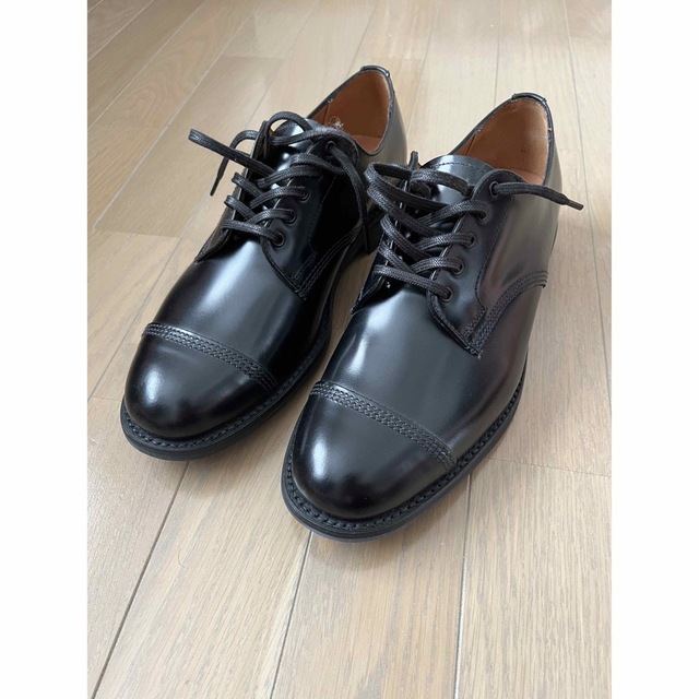 靴/シューズ【新品未使用】Sanders Military Derby Shoe