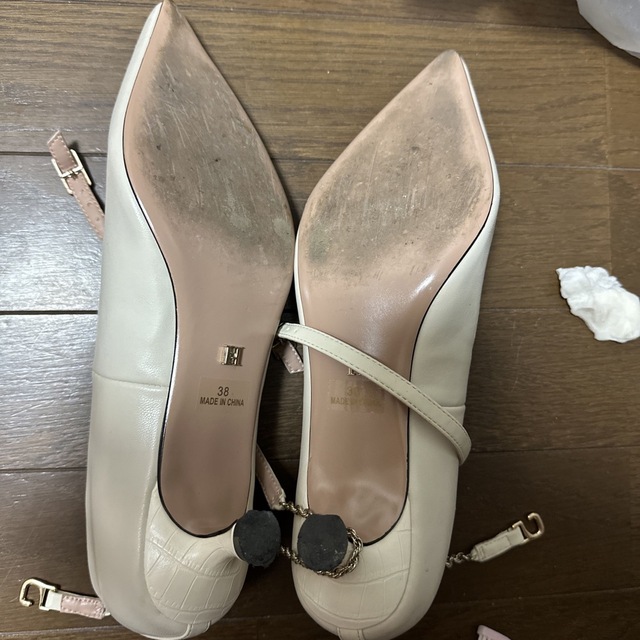 Her lip to - Herlipto Double Strap Kitten Heel Pumpsの通販 Her lip to - Herlipto Double Strap Kitten Heel Pumpsの通販
