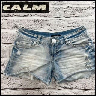 カーム(CALM)のCALM　カーム　デニム　ジーンズ　レディース　春夏【M】(ショートパンツ)